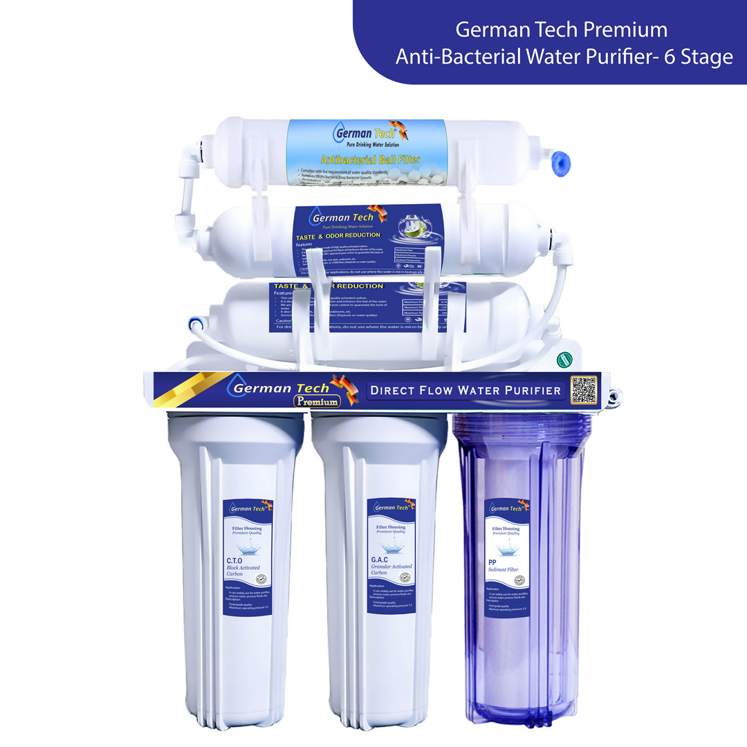 German Tech Premium Nano Shield Water Purifier- 6 Stage