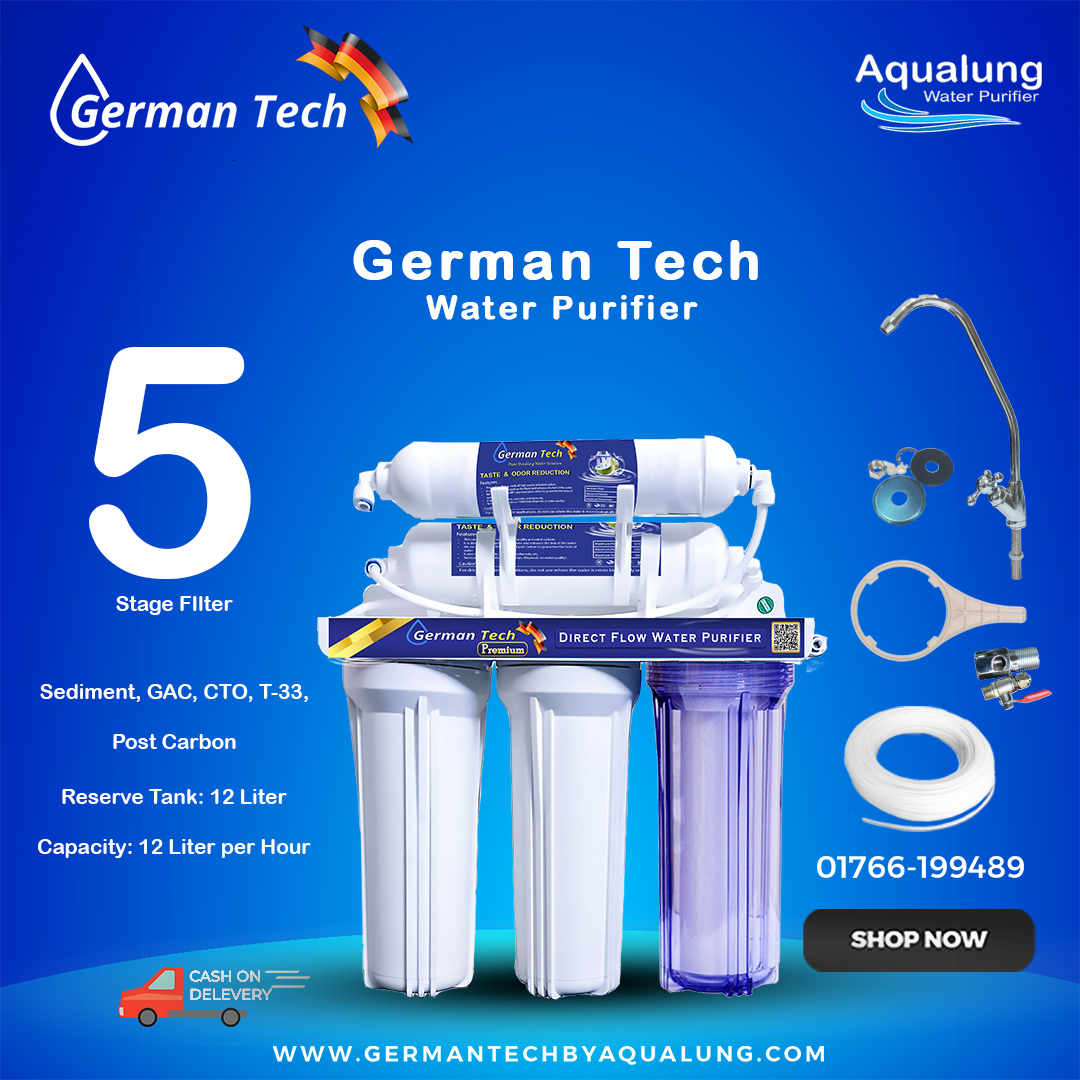 German Tech Premium Water Purifier- DF