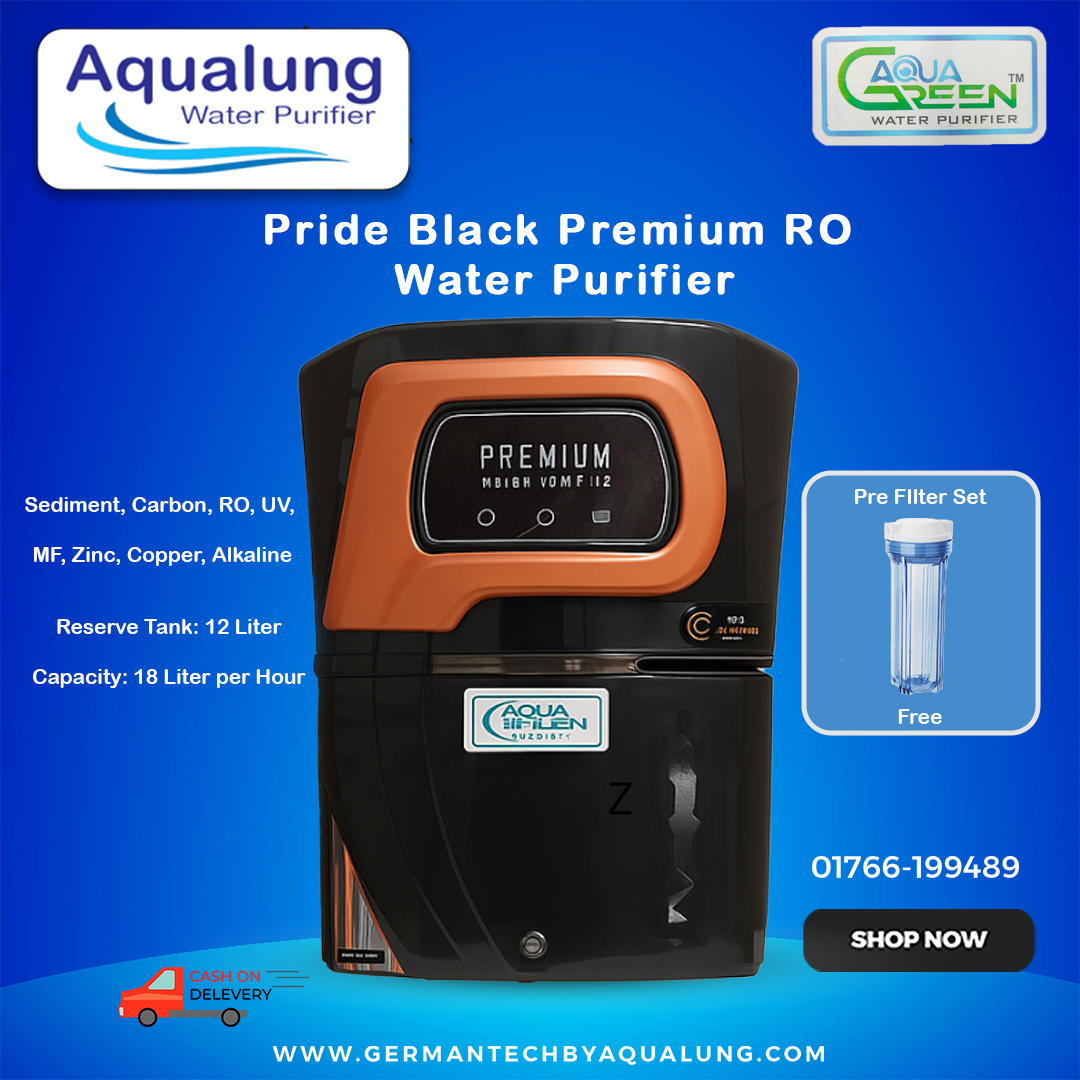 Pride Black Premium RO | Water Purifier